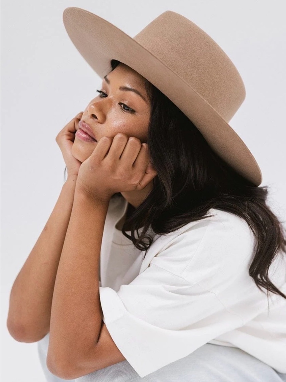 Gigi Pip Dakota Wide Brim Felt Hat